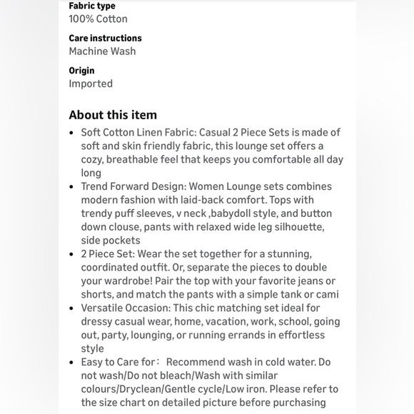 NWT 2PC PINK PANT & BABYDOLL TOP SET-S - Picture 12 of 14